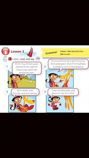 Audio lessons Unit 1 New Zealand Lesson 2 Grammar Track 4 |CD 1| #shorts