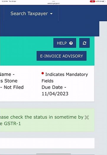 GSTR-1 filing (PART-3)