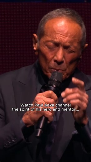 I'll let you take a guess who it is 🤔💭 🎥 Performing "Let Me Try Again" in Mexico City | Paul Anka
