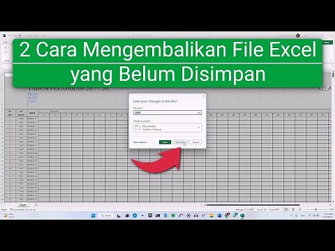 How to Recover Unsaved Excel Files