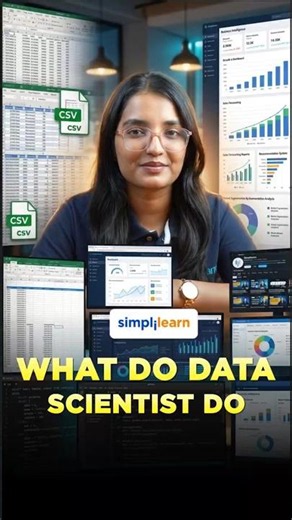 A Day In The Life Of A Data Scientist | What Do Data Scientist Do? | #Shorts | #Simplilearn