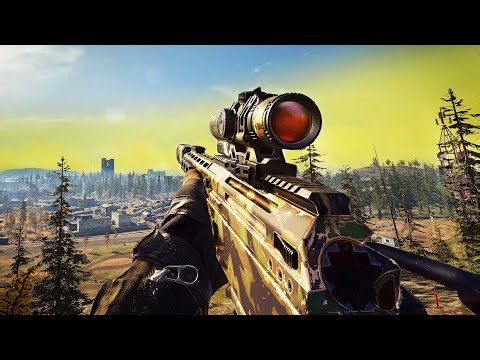 The NEW HAWKER HX Sniper is PERFECT for Ghillie Sniping in Warzone!