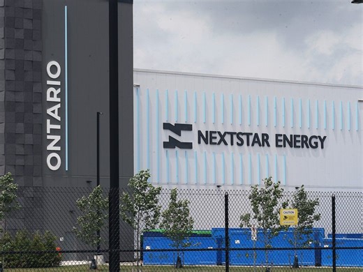 Stellantis' new Ontario plant will make batteries for storage, not EVs