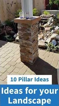 10 Pillar Styles for Every Landscape #gardening #ideas