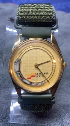 Sharon Gonzalez on Instagram: "Abel refurbished this Seaboard System Railroad watch for our nephew Jack. Velcro band added. Per google: “The watch face features the logo for the Seaboard System Railroad, a short-lived US Class I railroad that operated from December 1982 to July 1986. The railroad was a transitional entity formed by the merger of several "Family Lines" railroads, including the Seaboard Coast Line and Louisville & Nashville, as part of the process of creating the modern-day CSX Tr