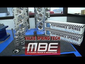 Matt goes in depth about Valve Springs | MBE Cylinder Heads and Manifolds
