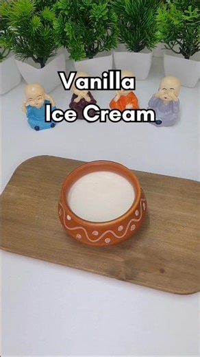 Homemade Vanilla Ice Cream | No Machine #trending #reels #viral #shorts #summer #explore #easy