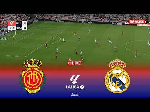 🔴Mallorca vs Real Madrid - La Liga 2026 | Pes 21 Simulation Gameplay