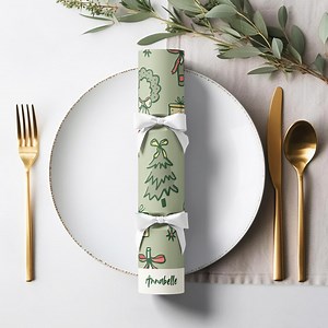 DIY Christmas Cracker Template: Holiday Hosting Decor (digital Download) - Etsy Australia