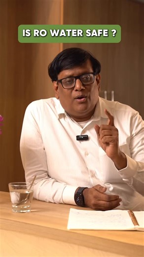 D Nandakumar on Instagram: "Cleaner water doesn’t always mean better water. RO systems can reduce TDS too much — and that has its own drawbacks. Watch this before installing one"