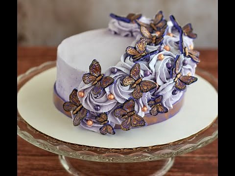 Fondant/Gumpaste Butterfly Tutorial | Using Silicone Mold | Butterfly Theme Cake