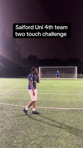 Salford Uni Football Two Touch Challenge Highlights