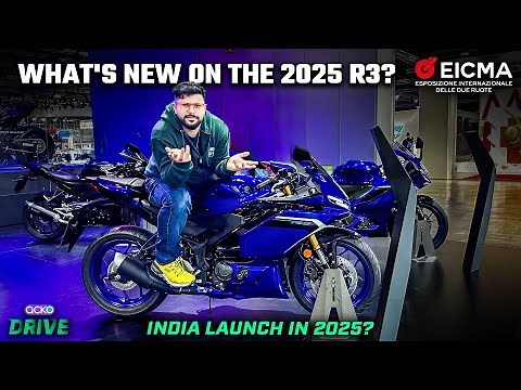 2025 Yamaha R3 Walkaround Video | New Face, Same Bike