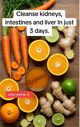 2.8K views · 23 reactions | Clean kidneys, intestines and liver In just 3 days. #kidneys #kidneysstone #kidneystoe #intestines #colon #stomach #digestion #liver #liverhealth #carrots #carotene #kidney #orange #kidneystones #antioxidants #livercells #lemon | Prettyqueen | Facebook