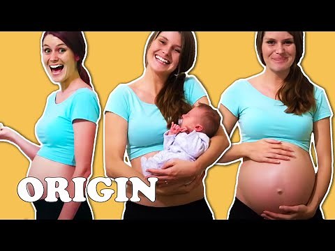 Sheryn's Pregnancy Time Lapse - Growing Belly | Origin