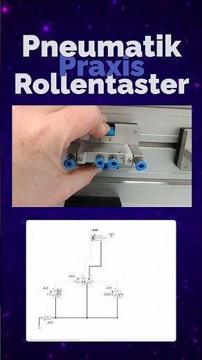 „Pneumatik Praxis – Aufbau der Bauteile Schritt für Schritt“:
