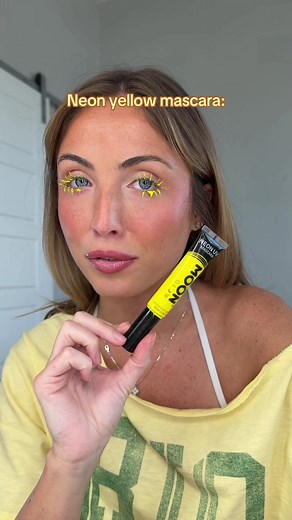 Neon Yellow Mascara Test: Will It Cry Off?