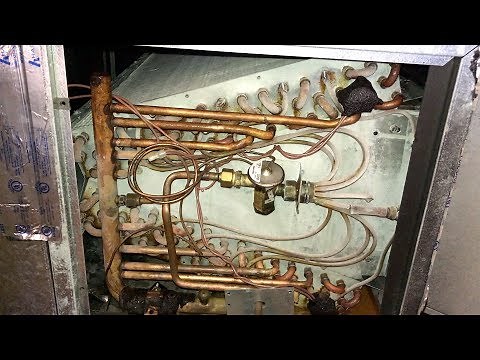 No Cooling Testing Evaporator Coil For Restriction