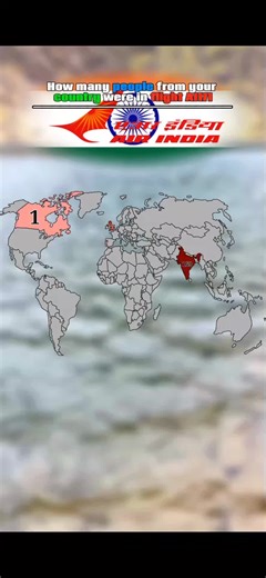 إحصائيات عن رحلة AI171 وتأثيرها في الدول