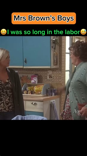 409K views · 6.4K reactions | I was so long in labor  #mrsbrownsboys #tvseries #comedy #mrsbrown #funny #mrsbrowncomedy | Mrs Brown Boy Fans | Facebook