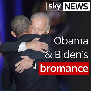 Barack Obama and Joe Biden: A White House bromance | Sky News