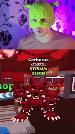 Transform into Cerberus😱 Stealing Secret #usa #roblox