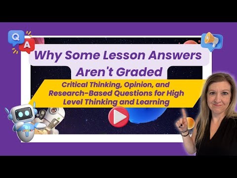 Why Some Lesson Answers Aren't Graded | Schoolio Digital
