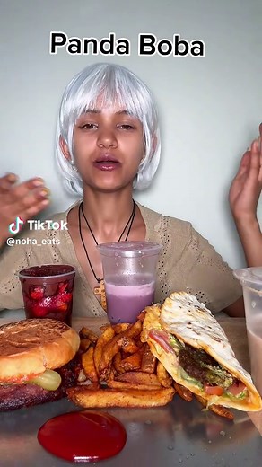 @panda Boba Tea & Cafe Best fasting foods #ethiopianmuckbang #mukbangeatingshow #ethiopian_tik_tok🇪🇹🇪🇹🇪🇹🇪🇹 #muckbang #foodlovers😋 #foodlover