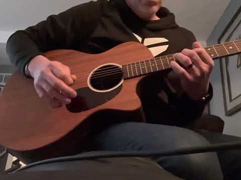 MARTIN GPC-X2E acoustic electric demo. No talking