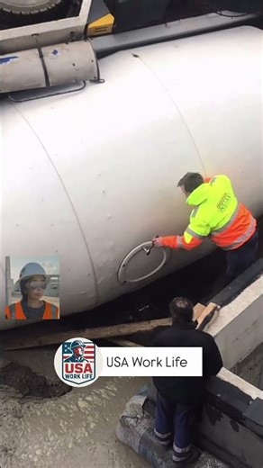 Construction fail #FunnyConstruction #CementTruckFail