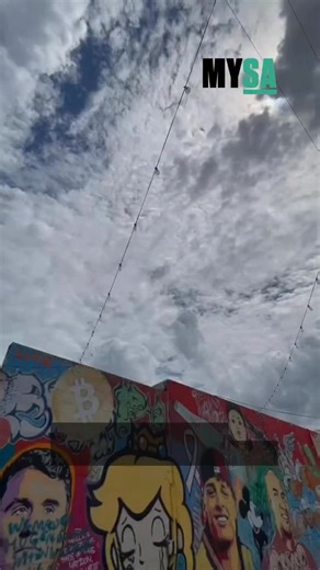 248K views · 21K reactions | A mural painted in memory of Turning Point USA founder Charlie Kirk, who was assassinated in Utah last week, was defaced just days after it was painted on the exterior wall of a small grocery store in downtown Edinburg, in the Rio Grande Valley.  Seen below the mural is a small collection of fresh flowers left by mourners.  : Dina Arévalo | MySA #texas #news #southtexas #rgv | MySA | Facebook