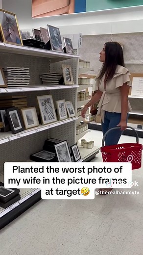 The cashier at the end🙈🤣 #target #wife #fyp | target picture prank