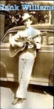 Hank Williams (sr) and his guitar. I`m Going Home