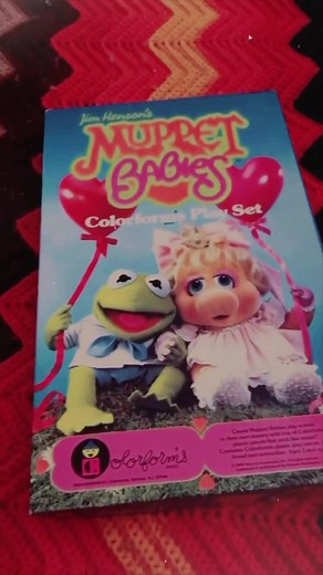 Remember Colorforms? I loved these so much as a kid! What am I saying, I still love them at age 46! The smell of the vinyl clings takes me back to a very happy place. #80s #genx #ilovethe80s #colorforms #80stoys #80skid #muppetbabies #retrotoys #nostalgia #80sthrowback #nostalgia #foryoupage