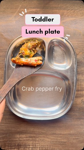 38K views · 198 reactions | Simple Sunday menu ♥️ Menu: Crab rasam, crab pepper fry , rice and cucumber The crab rasam recipe is available in the Ebook. Comment / check the link in my bio if you’d like to buy! Follow @sushma.c.reddy for more! [baby led weaning starting solids introducing solids BLW independent fuss free eaters toddlers babies meal time] #babyledweaning #blw #blwindia | Sushma C Reddy - Sushvi nutrikids | Facebook