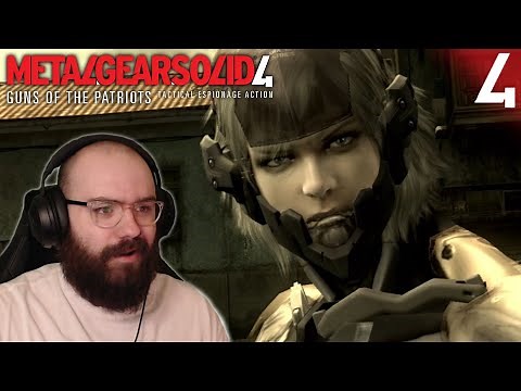 Tracking Naomi & Raiden is Amazing! - Metal Gear Solid 4 | Blind Playthrough [Part 4]