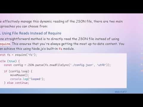 How to Effectively Detect Changes in a JSON File in Node.js
