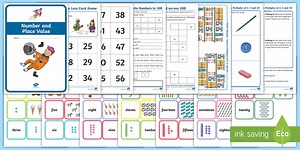 Year 1 Number and Place Value Maths Mastery Activity Booklet