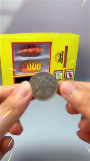 DIY मैनुअल वेंडिंग मशीन | सुपर स्वादिष्ट हॉट डॉग #शॉर्ट्स #हस्तकलर #हरथसेबनियर