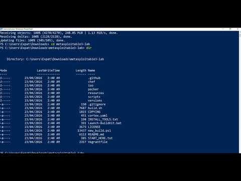 Metasploitable3 w2k8 Lab Builder (PowerShell)