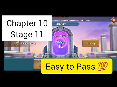 Vergeway Chapter 10 Stage 11 | Lords Mobile