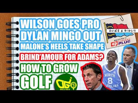 Caleb Wilson Goes Pro, Dylan Mingo Out As Malone's UNC Takes Shape | Brind'Amour Deserves Adams