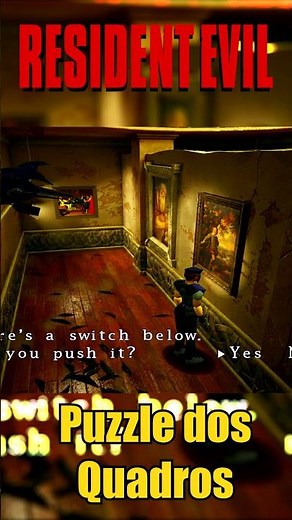 How to solve the Picture Puzzle in Resident Evil 1 (1996) 🖼️