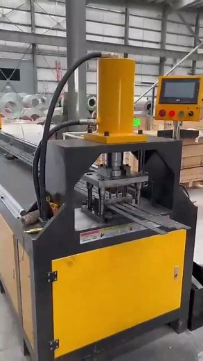 CNC Automatic Hydraulic Punching Machine For Flat Bar