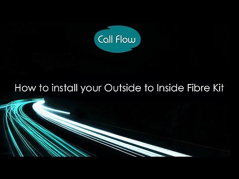 FTTP - How to install your Outside to Inside Fibre Kit