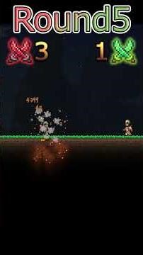 【Terraria】Random Projectile AI Team VS Random Projectile AI Team ! #shorts