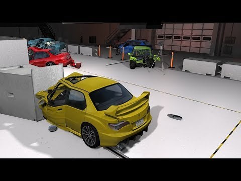 BeamNG.drive - B.I.H.S. Crash Hall