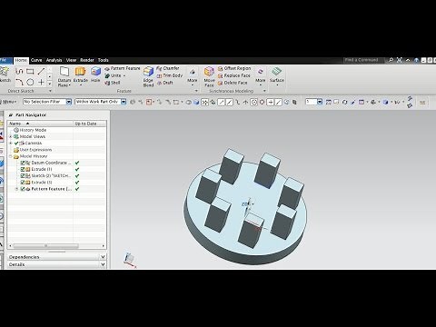 ORIENTATION PATTERN FEATURE in nx