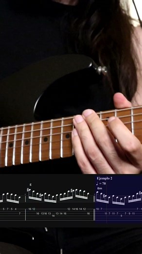 String skipping studio w tabs #metal #guitar #tab