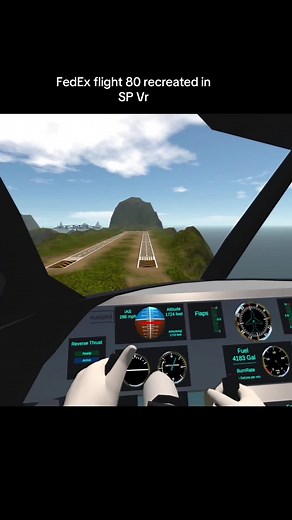 Recreating FedEx Flight 80 in SimplePlanes VR